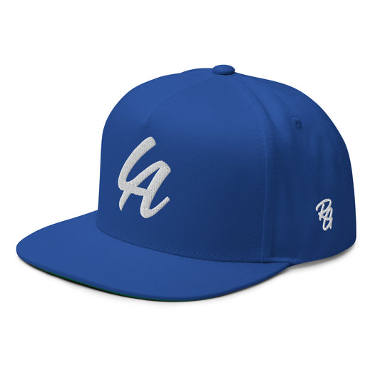 LA Baseball Snapback Blue